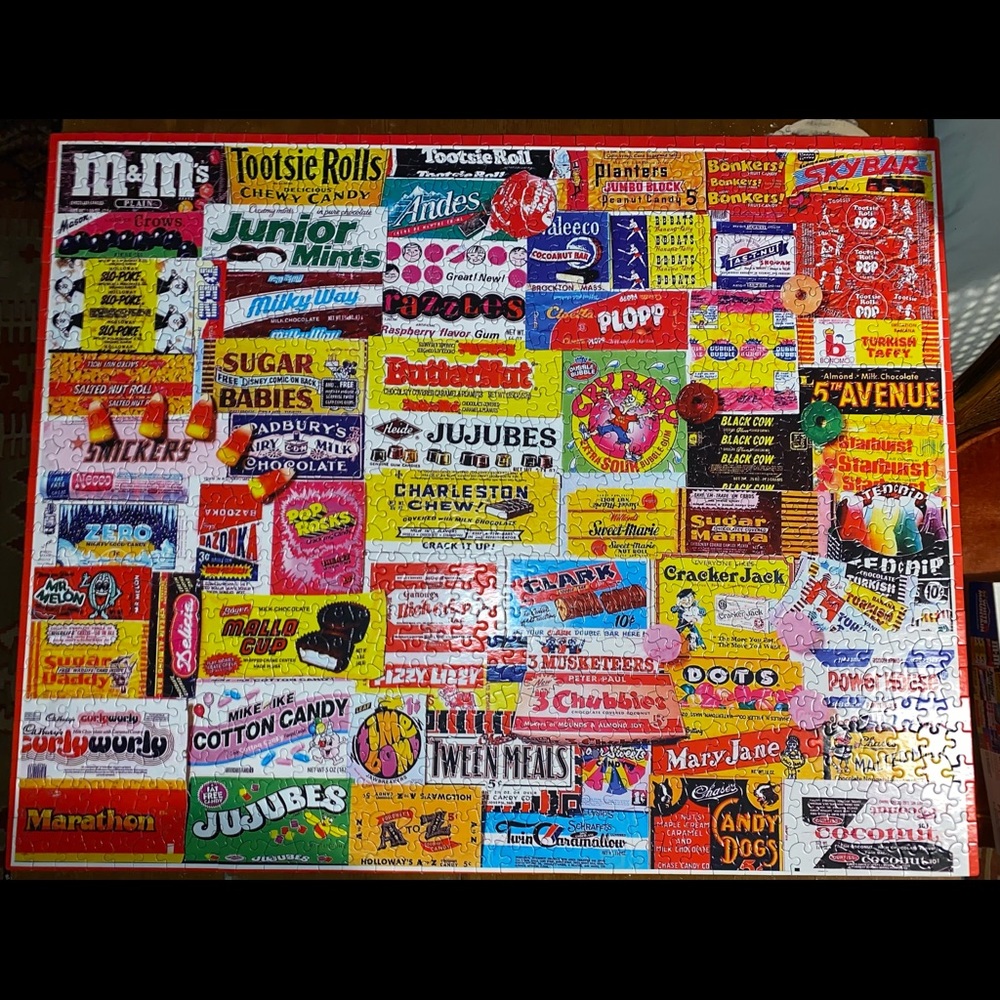 TWO COMPLETE White Mountain 1000 piece puzzles - Picture 5 of 5